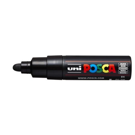 ROTUL-UNI-POSCA PC-7M NEGRO