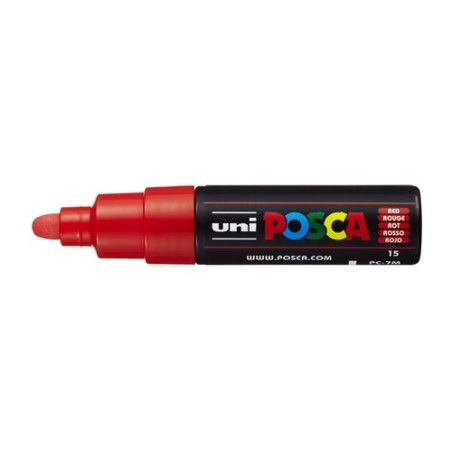 ROTUL-UNI-POSCA PC-7M ROJO