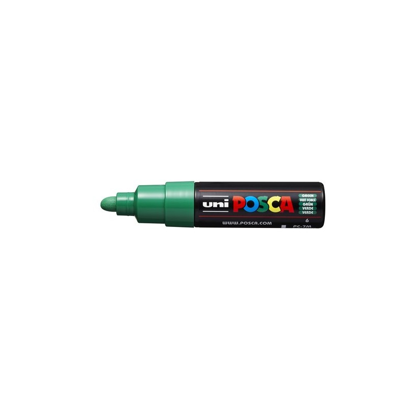 ROTUL-UNI-POSCA PC-7M VERDE