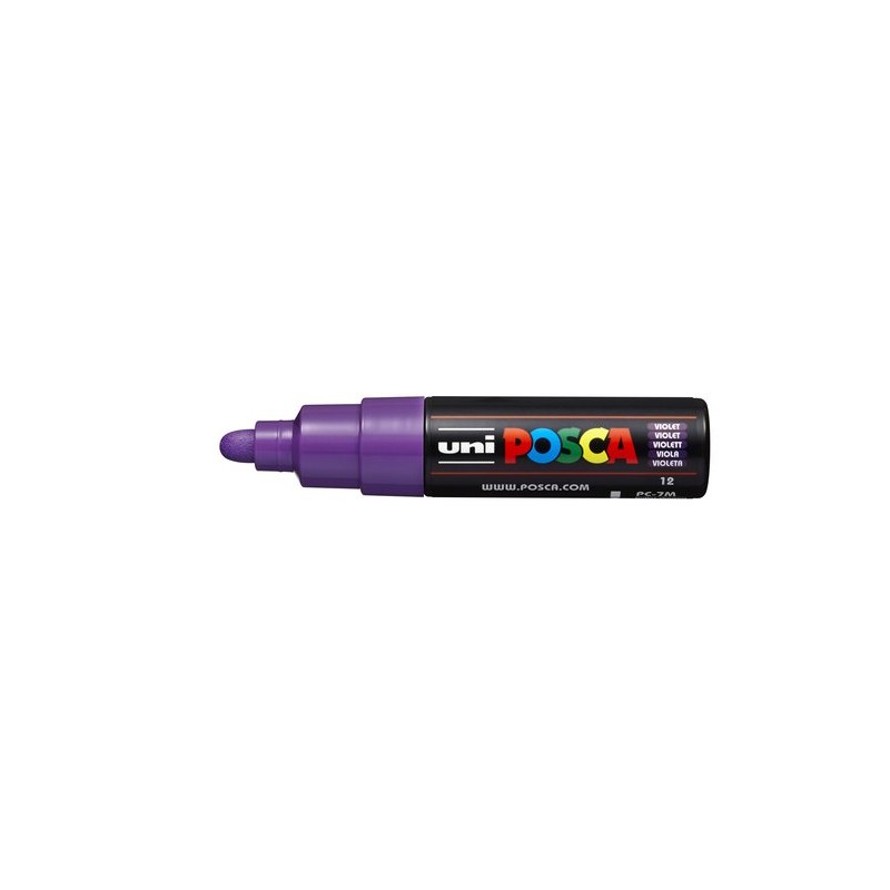 ROTUL-UNI-POSCA PC-7M VIOLETA