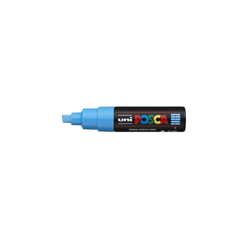 ROTUL-UNI-POSCA PC-8K AZUL CLARO