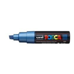 ROTUL-UNI-POSCA PC-8K AZUL METALICO
