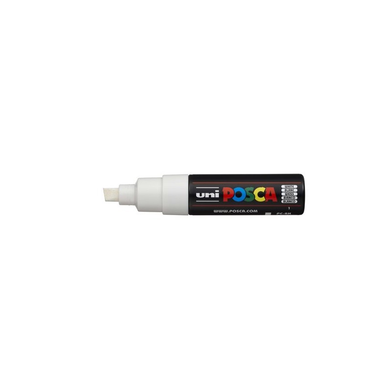 ROTUL-UNI-POSCA PC-8K BLANCO