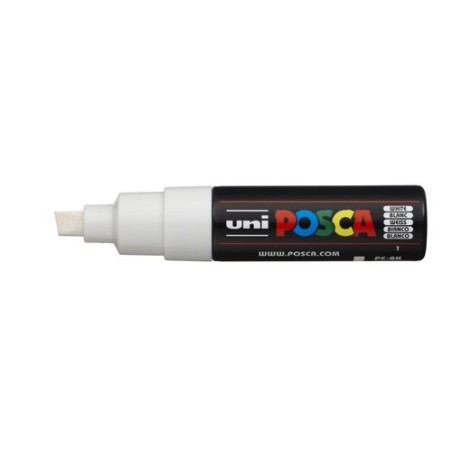 ROTUL-UNI-POSCA PC-8K BLANCO