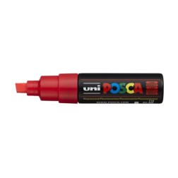 ROTUL-UNI-POSCA PC-8K FLUOR ROJO