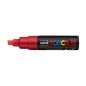 ROTUL-UNI-POSCA PC-8K FLUOR ROJO