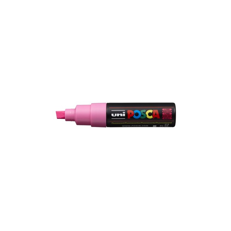 ROTUL-UNI-POSCA PC-8K FLUOR ROSA