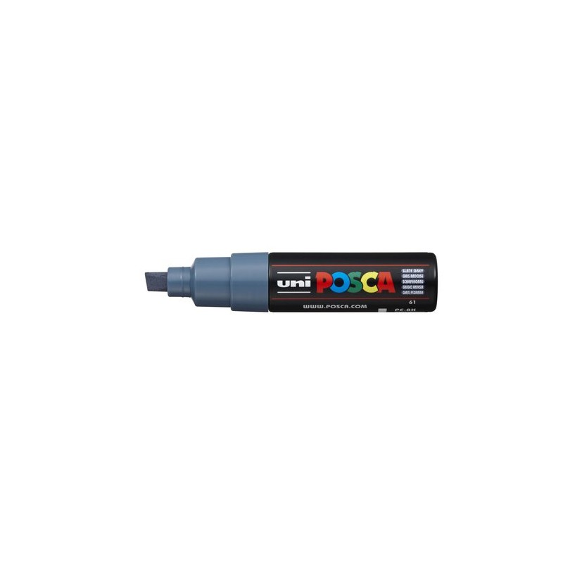 ROTUL-UNI-POSCA PC-8K GRIS PIZARRA