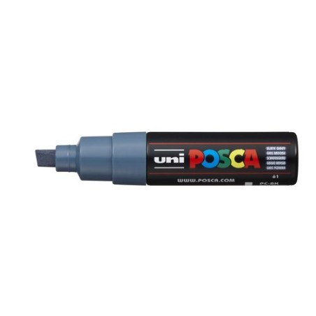 ROTUL-UNI-POSCA PC-8K GRIS PIZARRA