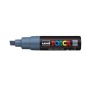 ROTUL-UNI-POSCA PC-8K GRIS PIZARRA