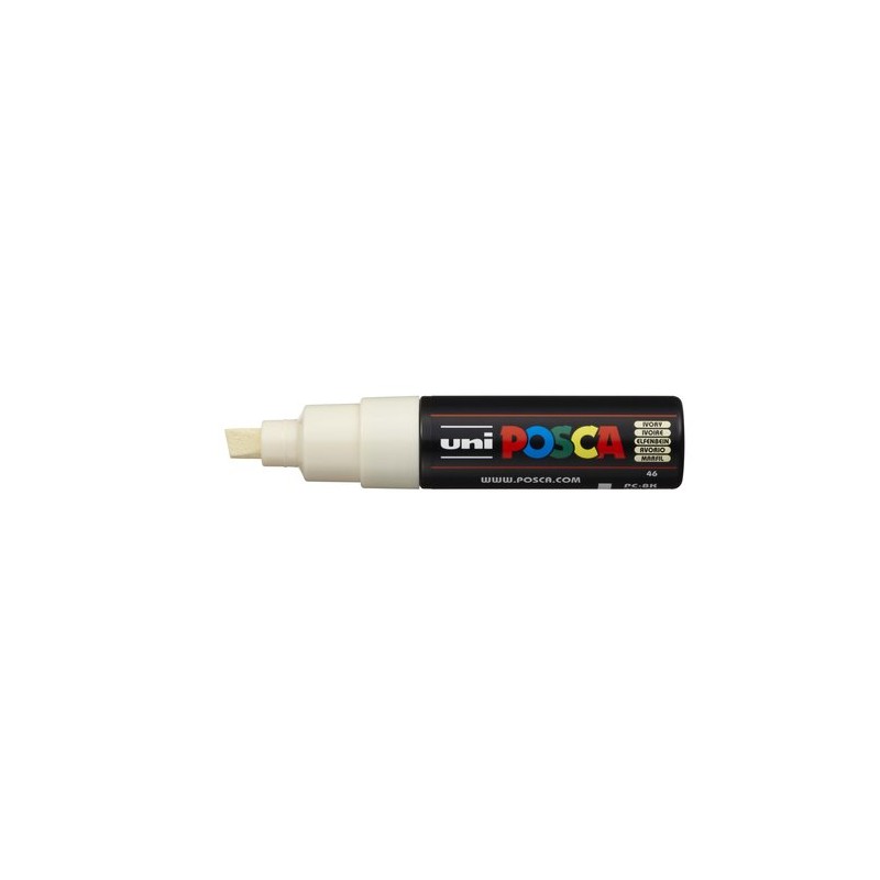 ROTUL-UNI-POSCA PC-8K MARFIL