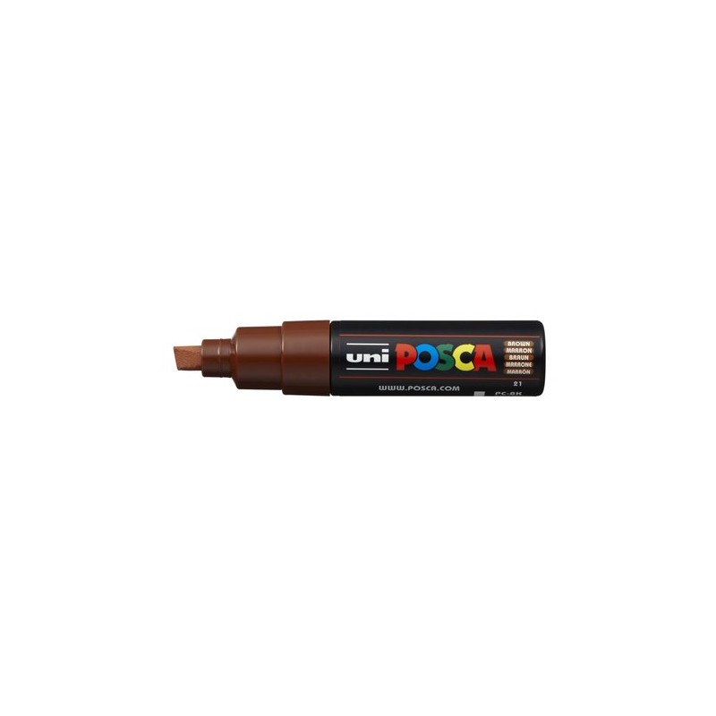 ROTUL-UNI-POSCA PC-8K MARRON