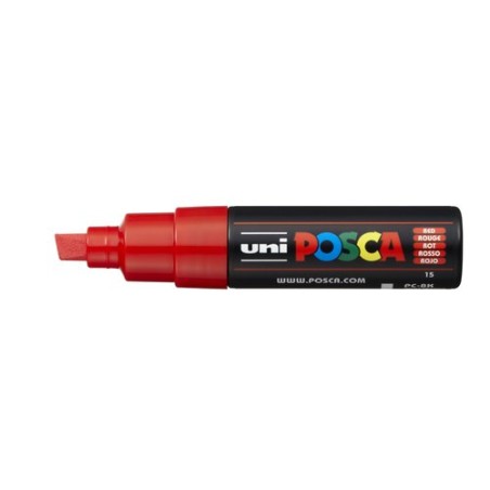 ROTUL-UNI-POSCA PC-8K ROJO