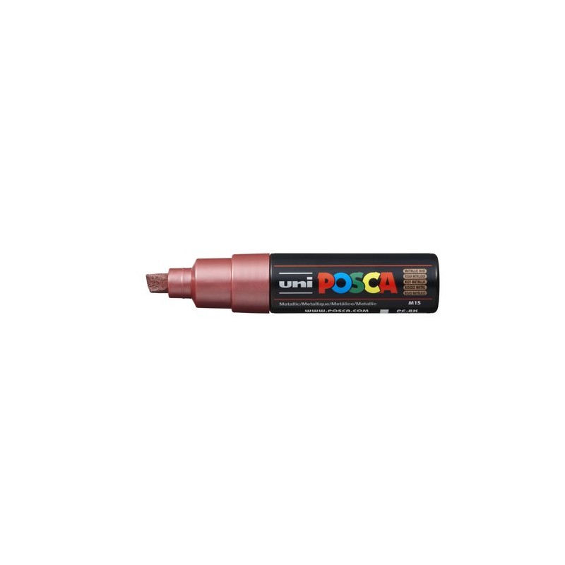 ROTUL-UNI-POSCA PC-8K ROJO METALICO