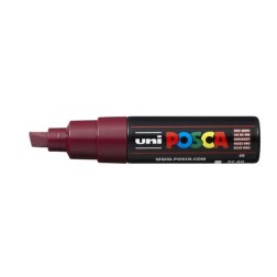 ROTUL-UNI-POSCA PC-8K ROJO VINO
