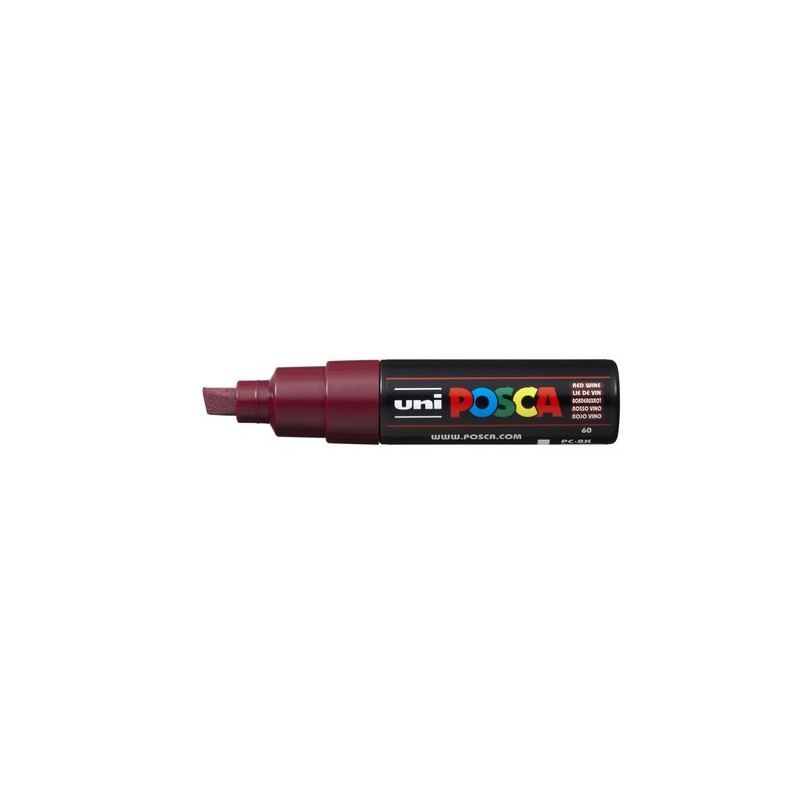 ROTUL-UNI-POSCA PC-8K ROJO VINO