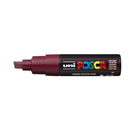 ROTUL-UNI-POSCA PC-8K ROJO VINO