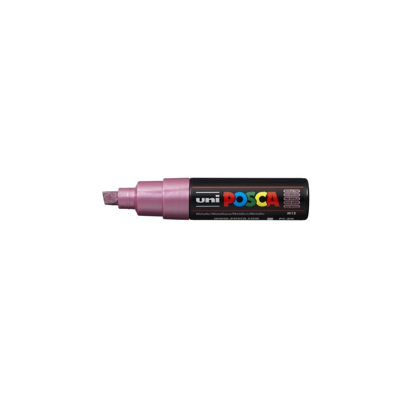 ROTUL-UNI-POSCA PC-8K ROSA METALICO