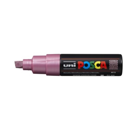 ROTUL-UNI-POSCA PC-8K ROSA METALICO