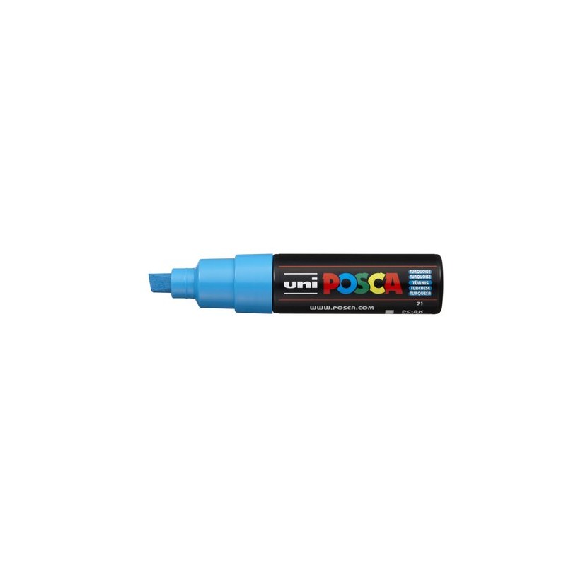 ROTUL-UNI-POSCA PC-8K TURQUESA