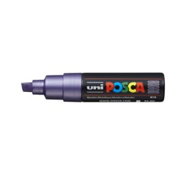 ROTUL-UNI-POSCA PC-8K VIOLETA METALICO