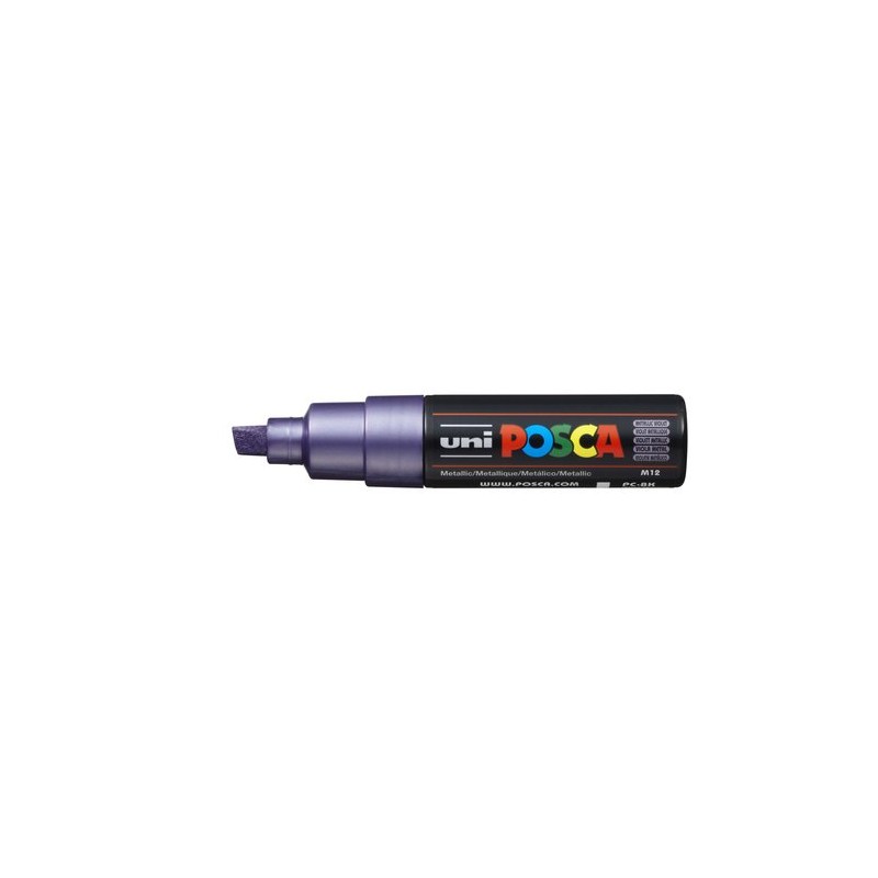 ROTUL-UNI-POSCA PC-8K VIOLETA METALICO