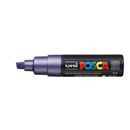 ROTUL-UNI-POSCA PC-8K VIOLETA METALICO