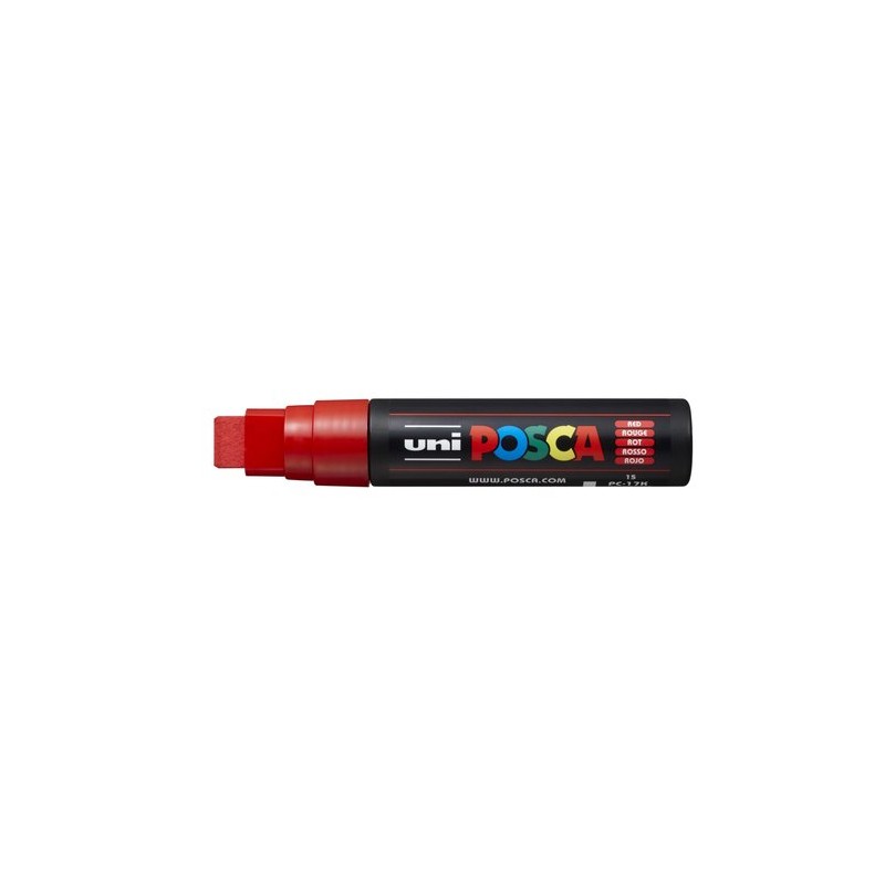 ROTUL-UNI-POSCA PC-17K ROJO