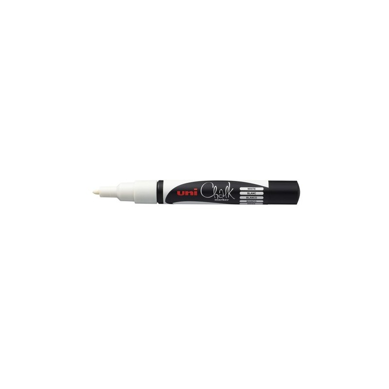 ROTUL-UNIBALL CHALK MARKER PWE-3MS BLANC