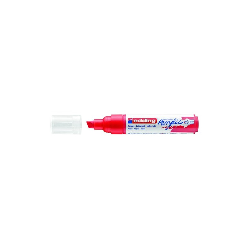ROTUL-EDDING 5000 ACRYLIC 5-10 mm ROJO T
