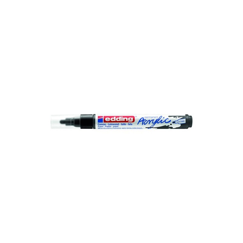 ROTUL-EDDING 5100 ACRYLIC 2-3 mm NEGRO