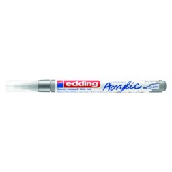 ROTUL-EDDING 5300 ACRYLIC 1-2 mm PLATA