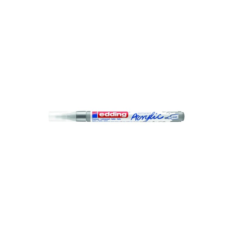 ROTUL-EDDING 5300 ACRYLIC 1-2 mm PLATA