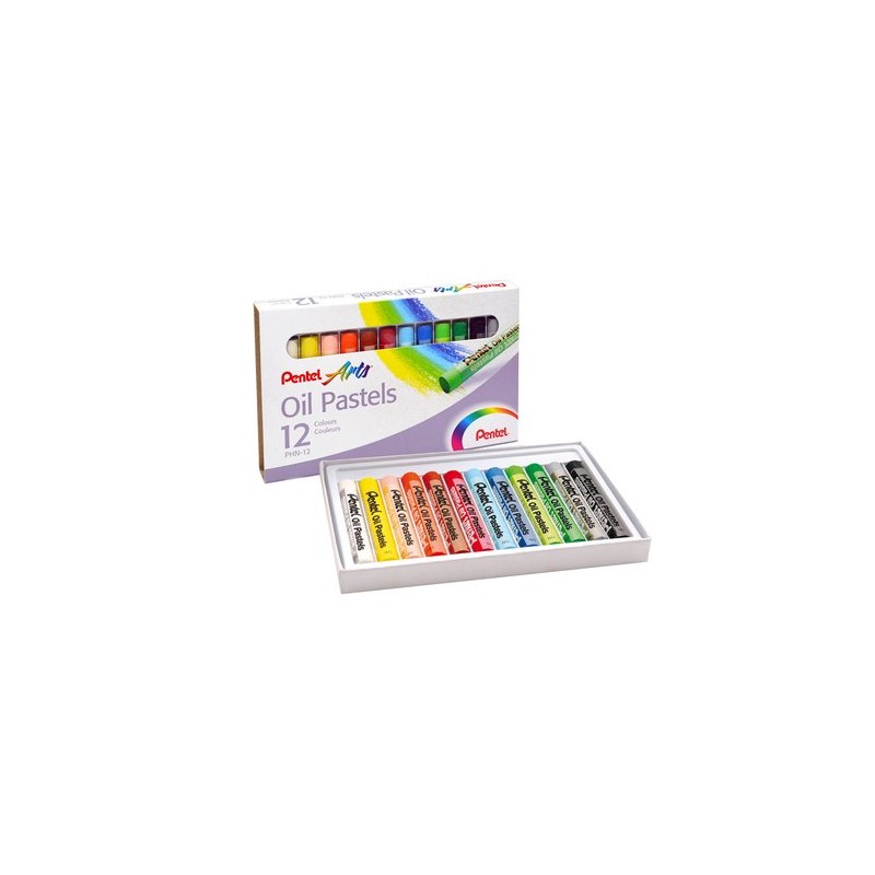 CERAS PENTEL OIL PASTEL ESTUCHE DE 12
