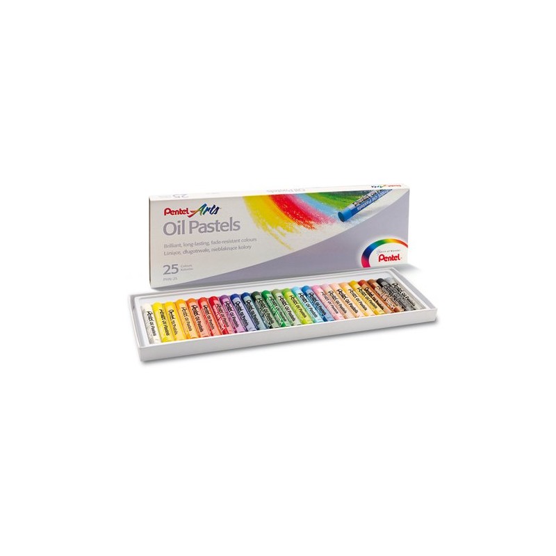 CERAS PENTEL OIL PASTEL ESTUCHE DE 25