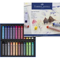TIZA GOLDFABER PASTEL BLANDO CAJA de 24