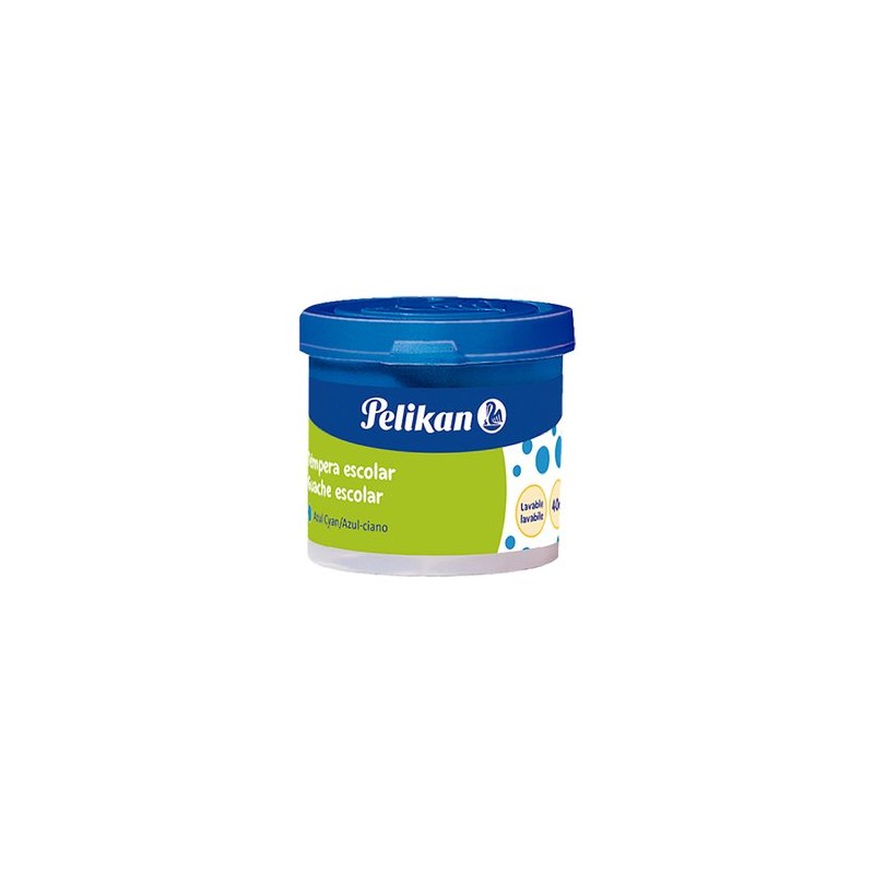 TEMPERA PELIKAN 40 ml 742-40 AZUL CYAN