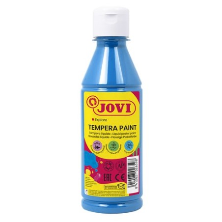 TEMPERA JOVI LIQ- 250 ml AZUL CYAN