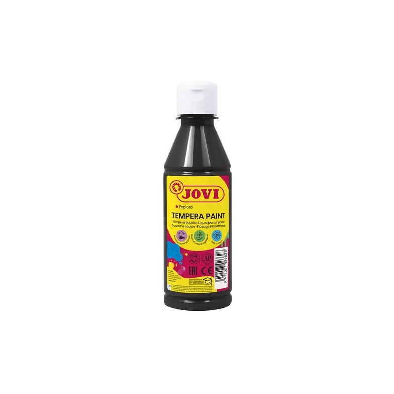 TEMPERA JOVI LIQ- 250 ml NEGRO