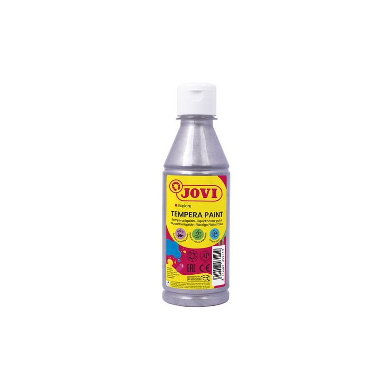 TEMPERA JOVI LIQ- 250 ml PLATA MET-