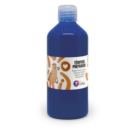 TEMPERA TCOLORS LIQ-500 ml AZUL ULTRAMAR