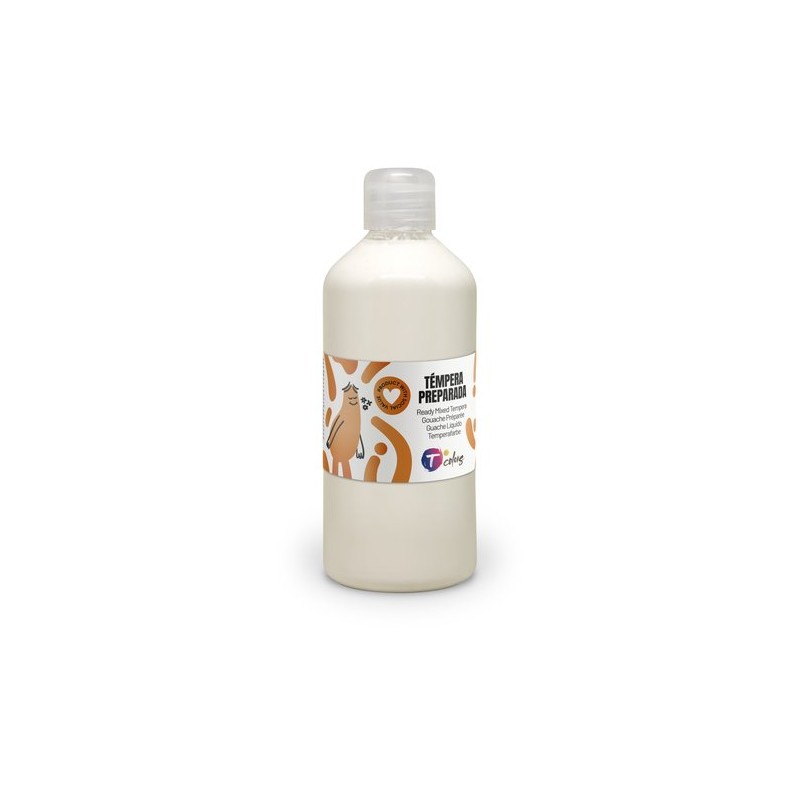 TEMPERA TCOLORS LIQ-500 ml BLANCO