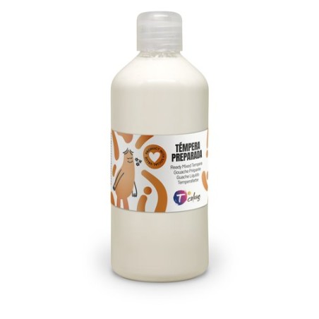 TEMPERA TCOLORS LIQ-500 ml BLANCO