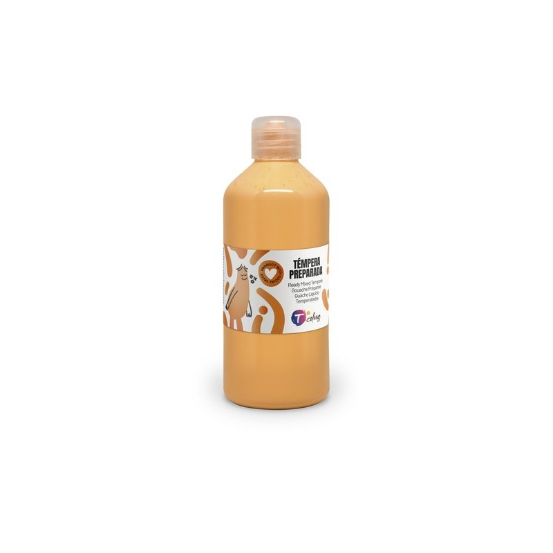 TEMPERA TCOLORS LIQ-500 ml CARNE