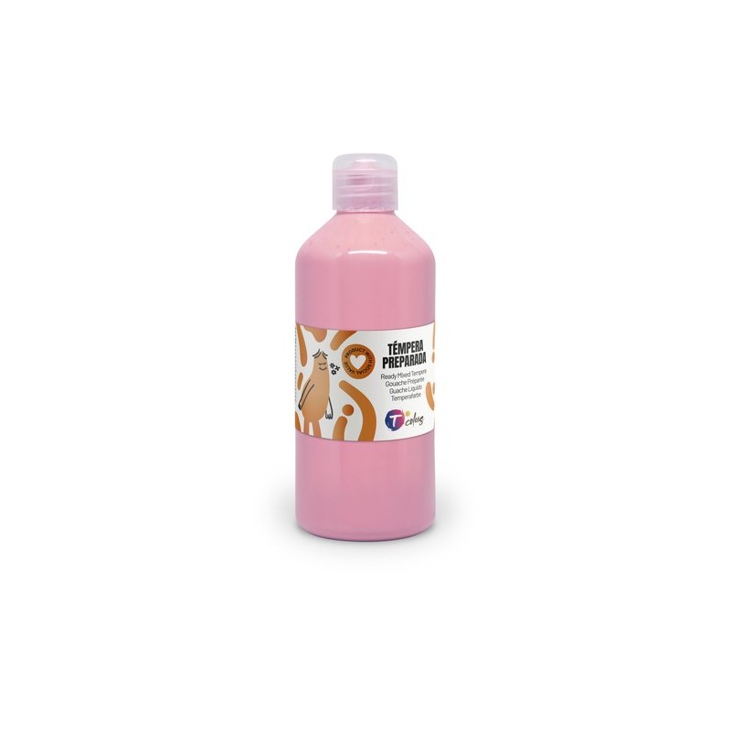 TEMPERA TCOLORS LIQ-500 ml ROSA