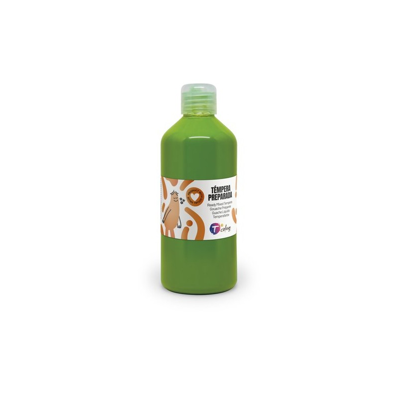 TEMPERA TCOLORS LIQ-500 ml VERDE