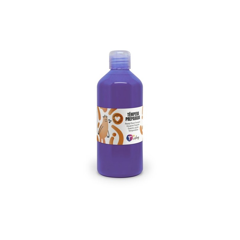 TEMPERA TCOLORS LIQ-500 ml VIOLETA