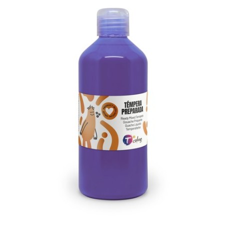 TEMPERA TCOLORS LIQ-500 ml VIOLETA