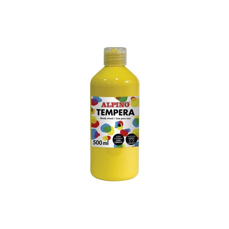 TEMPERA ALPINO LIQ- 500 ml AMARILLO