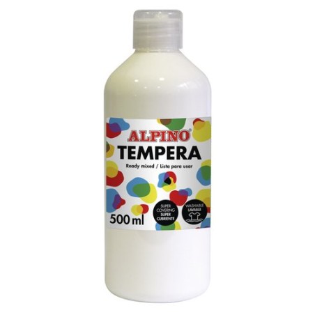 TEMPERA ALPINO LIQ- 500 ml BLANCO